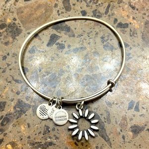 Alex and ani silver bracelet